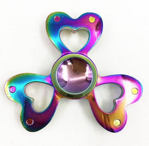 Metal Rainbow Fidget Spinner Model: N