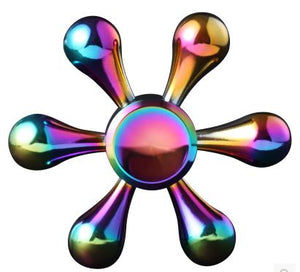 Metal Rainbow Fidget Spinner Model: O