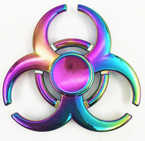 Metal Rainbow Fidget Spinner Model: H