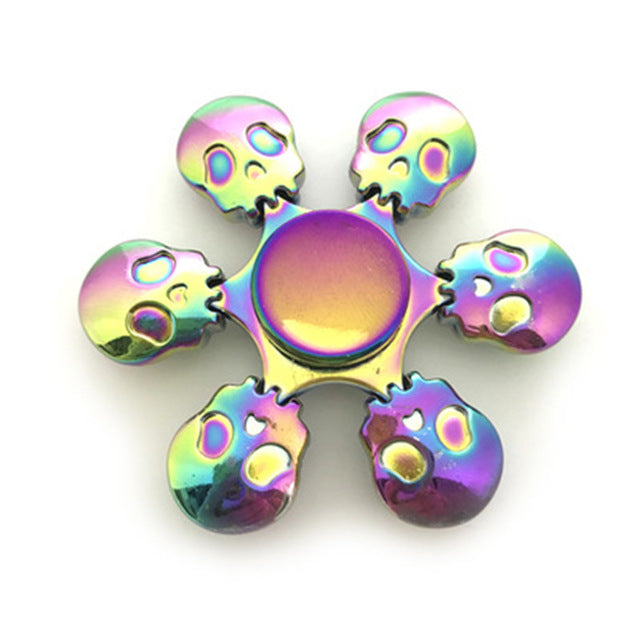 Metal Rainbow Fidget Spinner Model: C