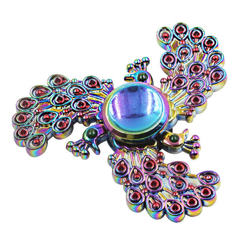 Metal Rainbow Fidget Spinner Model: D
