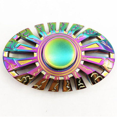 Metal Rainbow Fidget Spinner Model: L