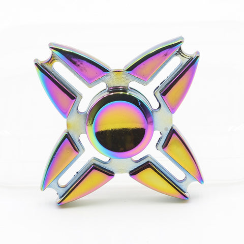 Metal Rainbow Fidget Spinner Model: P