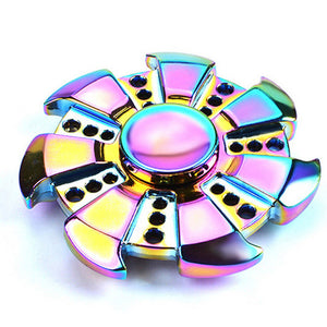 Metal Rainbow Fidget Spinner Model: S